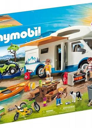 Playmobil великий кемпер сімейний автокемпінг family fun аксесуари