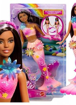 Лялька barbie syrenka rozkwitające kwiaty русалка з магічними квітами 73