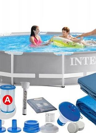 Басейн каркасний intex 26712 366x76 10в1