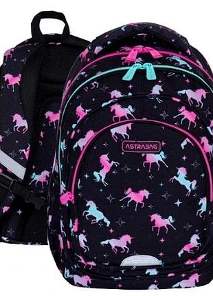 "єдинороги unicorn шкільний рюкзак для дівчинки кл.1-3 ab330"