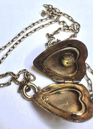 Вінтажний кулон, ссср, 875 проба «голова» 4