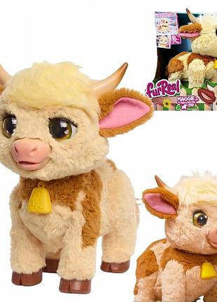 Furreal корівка меггі інтерактивна іграшка-плюшева корова 28 см