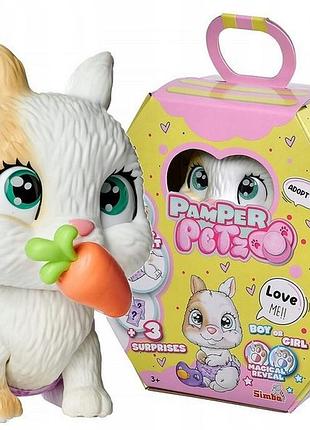 Pamper petz кролик зі зграї в підгузках інтерактивний: січкає п'є