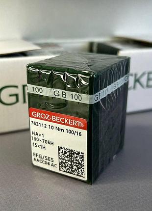 Голки для побутових машин groz beckert (китай) нах1 №100