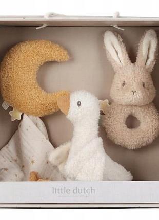 Little dutch набір для новонародженого newborn naturals гріхотка +0