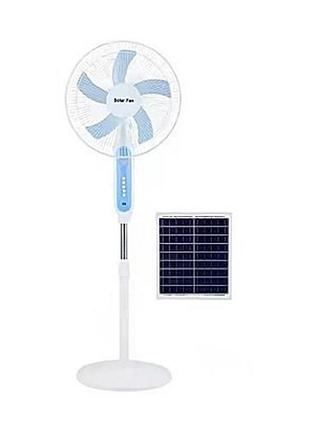 Підлоговий вентилятор із сонячною панеллю solar fun mnj-188 керування за допомогою кнопок
