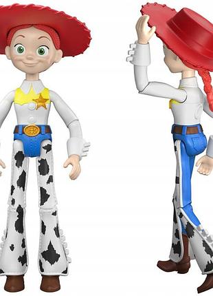 Іграшка disney toy story 5 jessie лялька ковбойка рухома 25 см з капелюхом