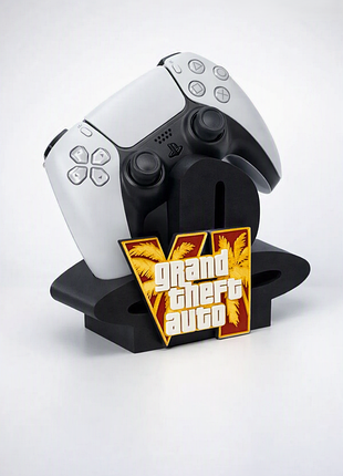 Настільна підставка для геймпада dualsense ps5 у стилі гта 6 / тримач джойстика gta vi