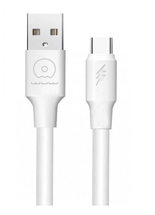 Кабель wuw-x168 usb type-c 5а white