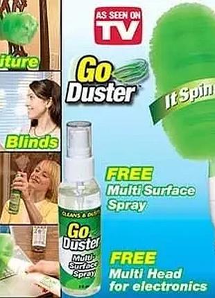 Щетка для уборки пыли go duster (антипыль) - быстрая уборка