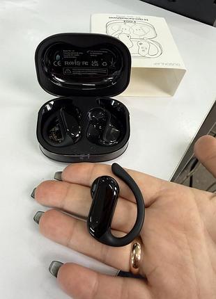 Беспроводные наушники dusonlap e6 open-ear bluetooth 5.4, спортивные, черные, новые