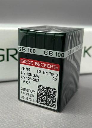 Голки для плоскошовних машин groz beckert uy 128gas gebedur №70