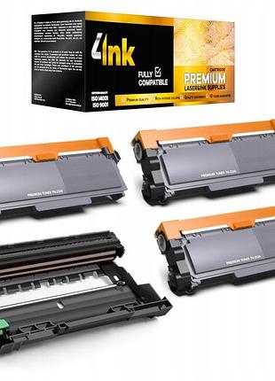 3x тонер tn-2320 xl + барабан до brother hl-l2300d mfc-l2700dw dcp-l2520dw