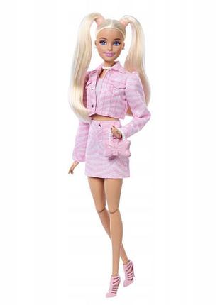 Barbie deluxe style рожевий джинсовий набір ляльки з курткою іграшка 4+ jjn69