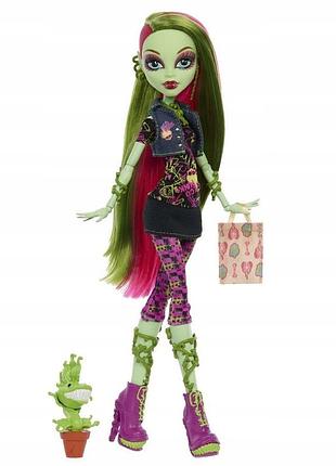 Лялька monster high venus mcflytrap дочка рослинного монстра 5