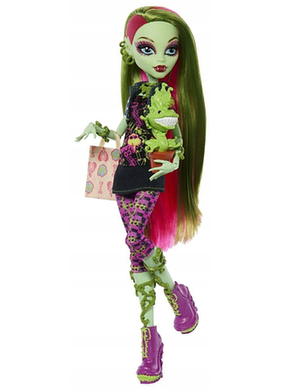 Лялька monster high venus mcflytrap дочка рослинного монстра 6