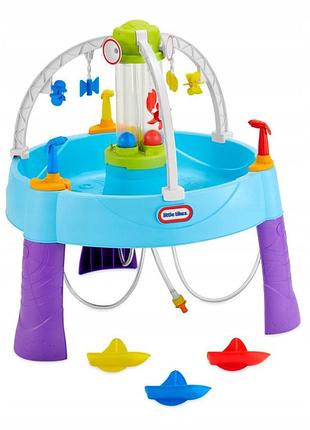 Ігровий стіл little tikes fabryka fontann водний fun zone splash water 170386
