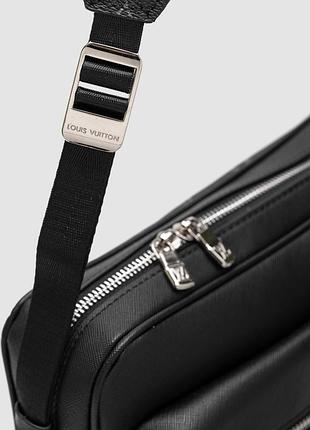 🦁 louis vuitton eclipse outdoor messenger monogram taiga black 24 х 18 х 7 см 2