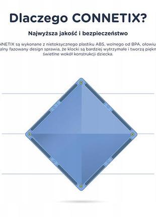 24 ел магнітні блоки стартовий набір "радуга mini pack" connetix 3