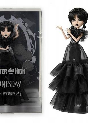 Лялька monster high x wednesday rave hxj03