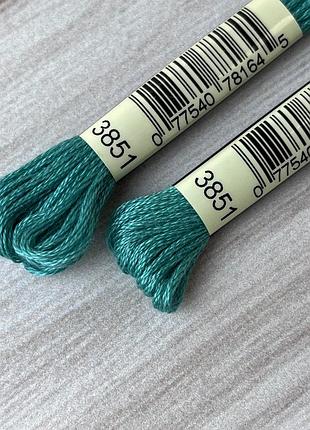 Мулине dmc 3851 для вышивки (арт.117)