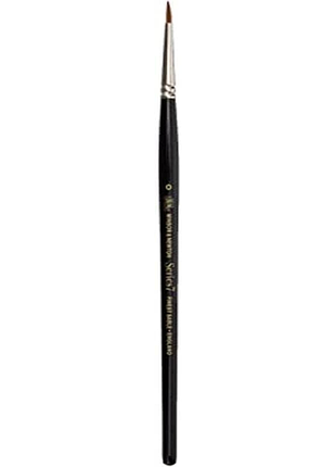 Winsor & newton seria 7 кисть для акварелі колінський кругла кисть №0 – 1,5 мм ручна якість