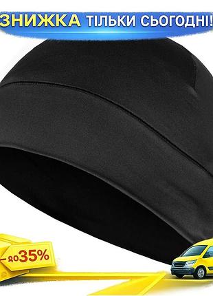 Ku шапка-подшлемник camotec черная universal fit для военных и силовых структур легкая дышащая охлажда uni2l_k