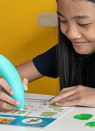 3d-ручка 3doodler start plus для детского творчества базовый набор креатив 72 стержня splus
