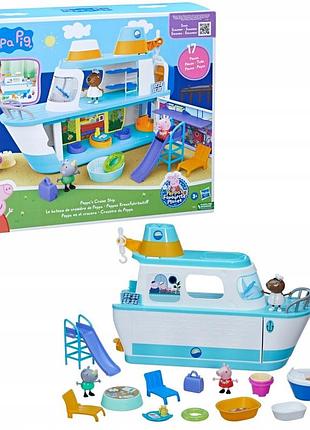 Свинка пеппа пасажирський корабель + 3 фігурки f6284 hasbro екскурсійний f6284 0379