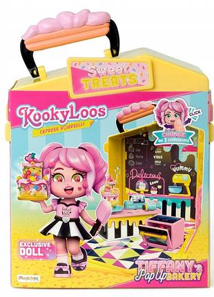 Kookyloos лялька tiffany bakery 2 набір кондитерська