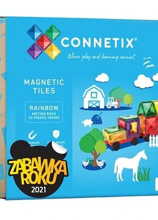 Магнітні блоки connetix motion pack 24 шт. connetix: магнітні.