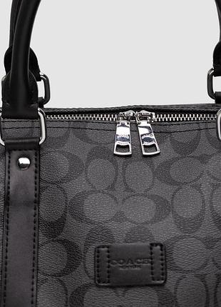 💎 coach 52 in signature canvas grey 2