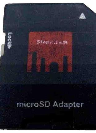 Карта флеш пам'яті б/у microsd-sd adapter