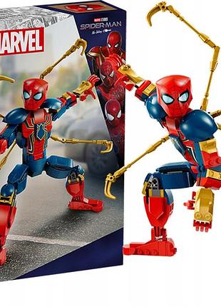 Lego marvel spider man 76298 фігурка iron spider man