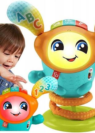 Fisher price інтерактивний танцювальний dj освітня іграшка для малюка +9 місяців