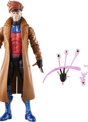 Hasbro marvel legends series x-men'97 фігурка gambit 15 см фігурки marvel legends