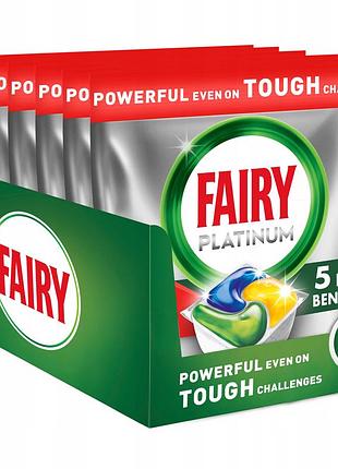 Fairy platinum all in one таблетки для посудомийної машини 6 шт. 21шт = 126 шт.