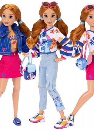 Disney ily 4ever модна лялька 30 см з мотивом стіч та аксесуари +бонус