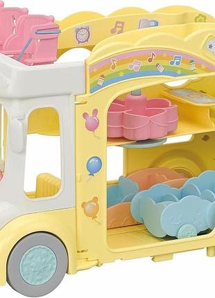 Sylvanian families 5744 кольоровий автобус ігровий набір
