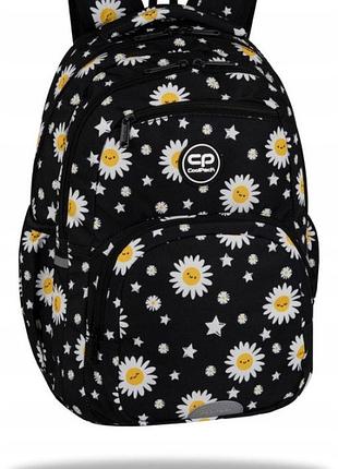 Рюкзак coolpack pick daisy молодіжний чорний квіти для 4-8 класу