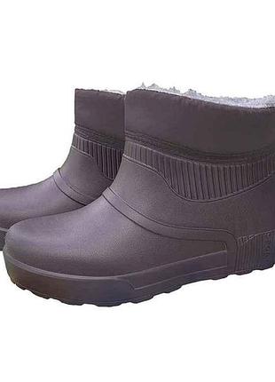 Калоші на хутрі жін (пінка) (8 пар) арт.е26 індиго р.37-41 тм олімп