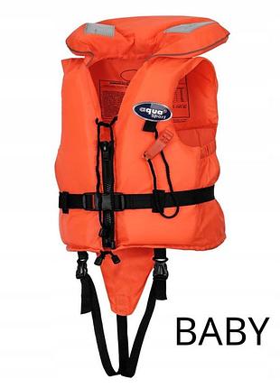Рятувальний жилет kapok aqua 100n розмір baby 0-15 кг з сертифікатом ce для дітей