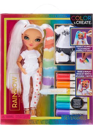 Лялька mga rainbow high color & create66 2