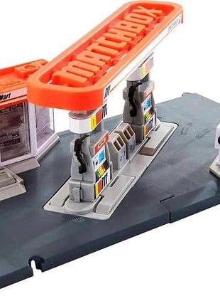 Ігровий набір matchbox автозаправна станція гараж багатоколірний від 3 років