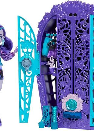 Monster high straszysekrety twyla серія 5 садові загадки набір лялька шафа та понад 19 сюрпризів включно з одягом і аксесуарами