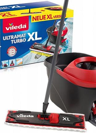 Відро моп плоский vileda ultramat turbo xl 14,5 cm обертовий 42cm!