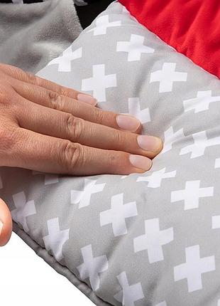Canpol babies сенсорний ігровий килимок з іграшками контрастний едукаційний 3в1 вольєр 68/077