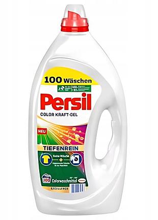 Persil kraft-giel гель для прання кольорових тканин 100 прань 4.5 де тифенрейн захист 4.5л