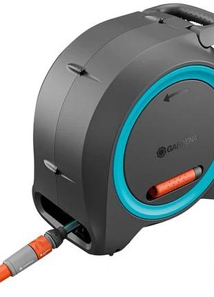 Gardena dual m/l садовий шланг 25 м + стенд-мотузка барабан для шлангу 18695-28