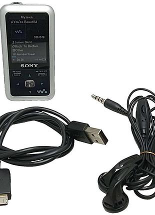 Портативний цифровий mp3 плеєр б/у sony nwz-s615f 2gb